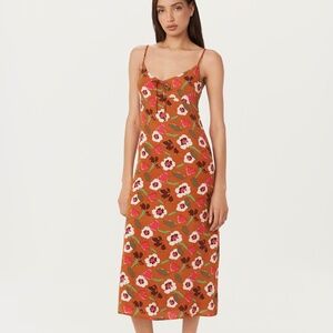 Frank & Oak Floral Slip Dress
